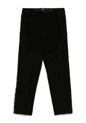 Balmain pearl-embellished trousers - Black