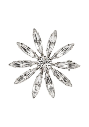 Jennifer Behr crystal Vita brooch - Silver