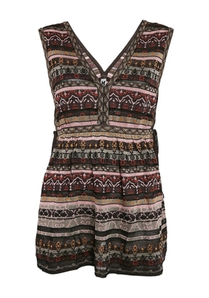 Missoni Pre-Owned v-neck knitted top - Black