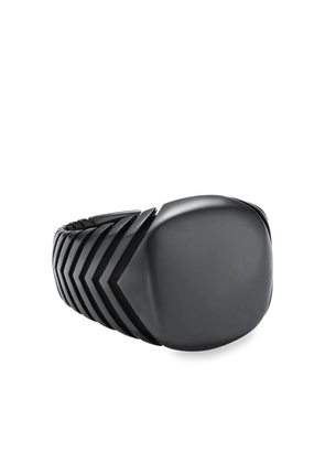 David Yurman Chevron Signet ring - Black