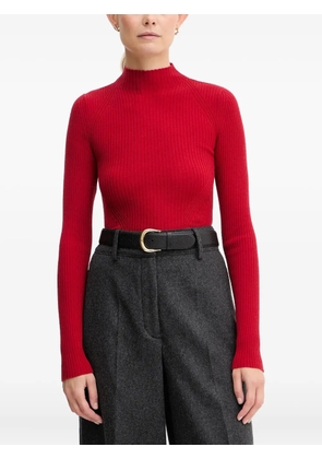 TWINSET ribbed turtleneck sweater - Red