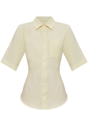 AMI Paris virgin wool shirt - Yellow