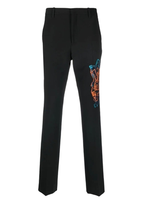 Off-White Graf Coupe' slim-cut trousers - Black