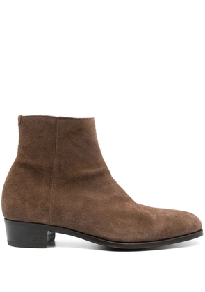 Lidfort suede boots - Brown