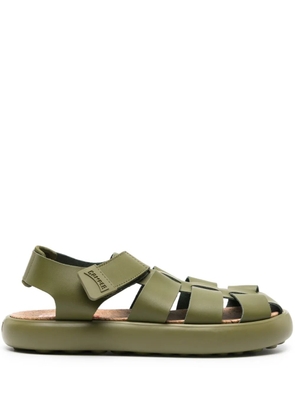 Camper Pelotas Flota caged sandals - Green