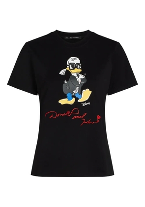 Karl Lagerfeld x Disney cotton t-shirt - Black
