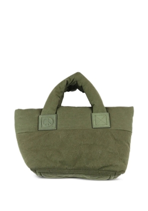 Readymade engraved-detailing tote bag - Green
