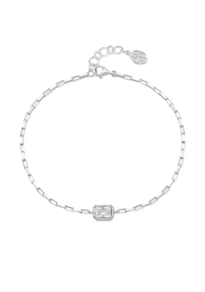 DOWER AND HALL Octagon Humbug Paperclip bracelet - Silver