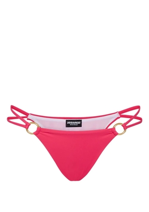 DSQUARED2 cut-out bikini bottom - Pink