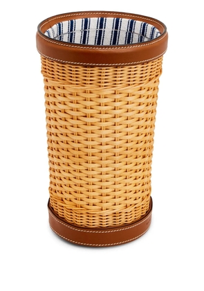 Ralph Lauren Home interwoven raffia vase - Neutrals