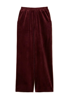 TWINSET chenille trousers - Red