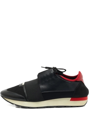 Balenciaga Pre-Owned Runner leather sneakers - Black