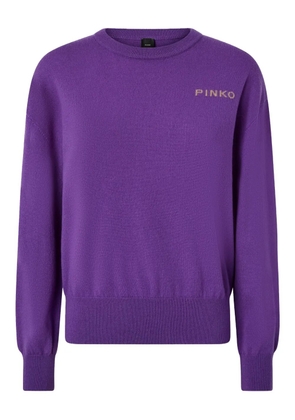 PINKO Love Birds sweater - Purple