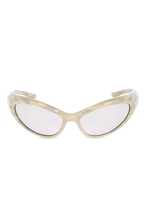 Balenciaga Eyewear Sporty B sunglasses - Neutrals