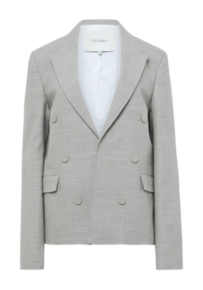 JW Anderson double-breasted wool blazer - Grey