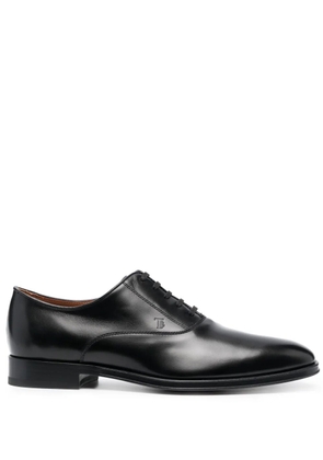 Tod's Francesina leather oxford shoes - Black