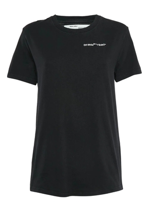 Off-White Pre-Owned logo-print T-shirt - Black