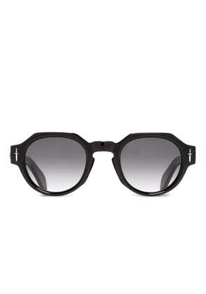 Cutler & Gross Lucky Diamond embellished sunglasses - Black
