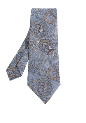 ETRO paisley-patterned tie - Blue
