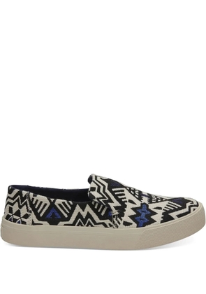 Toms Sunset geometric-pattern slip-on sneakers - Neutrals