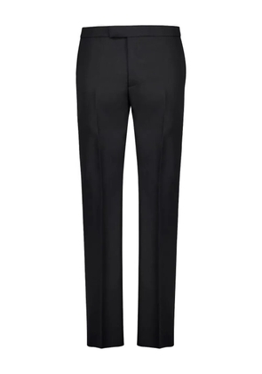 Alexander McQueen tailored barathea trousers - Black