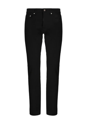 Karl Lagerfeld logo-patch trousers - Black