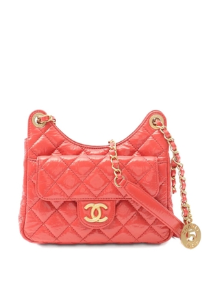 CHANEL Pre-Owned 2021 quilted chain shoulder bag - Red