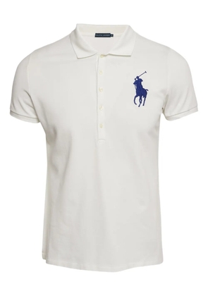 Polo Ralph Lauren logo-embroidered polo shirt - White