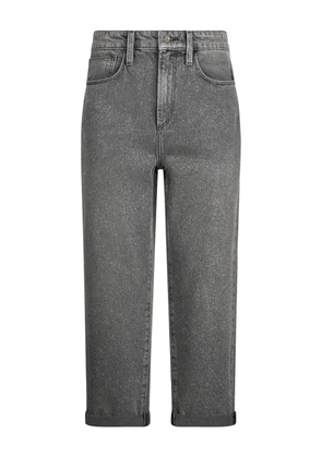 LIU JO cotton straight-leg jeans - Grey