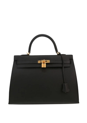 Hermès Pre-Owned 2022 Kelly 35 tote bag - Black