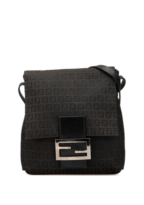 Fendi Pre-Owned 2000-2010 Zucchino Canvas crossbody bag - Black