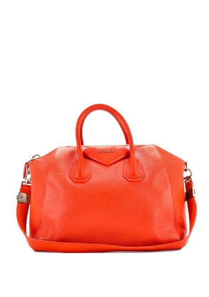 Givenchy Pre-Owned Antigona Bag Leather Medium satchel - Orange