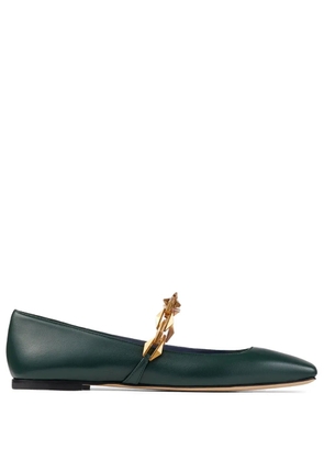 Jimmy Choo Diamond Tilda ballet flats - Green