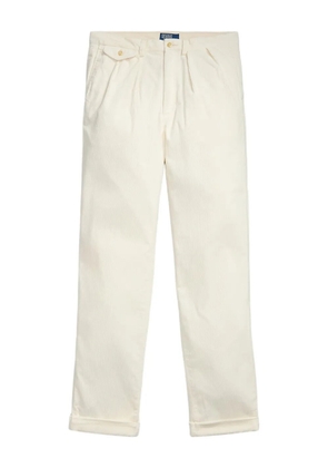 Polo Ralph Lauren corduroy pleated trousers - White