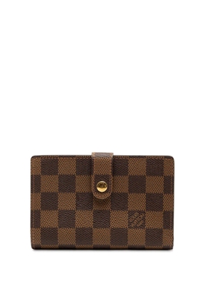 Louis Vuitton Pre-Owned 2002 Damier Ebene French Purse Wallet small wallets - Brown