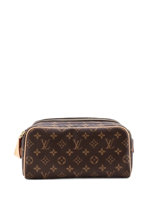 Louis Vuitton Pre-Owned Dopp Kit Toiletry Monogram Canvas pouch - Brown