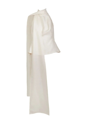 RXQUETTE halterneck blouse - Neutrals