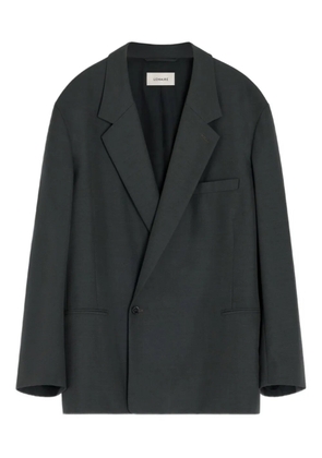 LEMAIRE cross-breast tailored blazer - Grey
