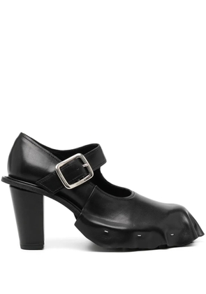 Comme Des Garçons 95mm leather mary jane - Black