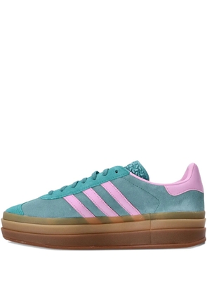 adidas Gazelle 3-Stripes platform trainers - Green