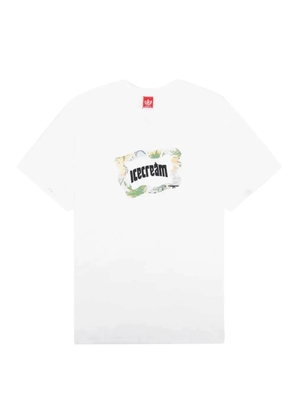 ICECREAM Flag short-sleeve T-shirt - White