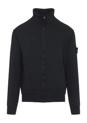 Stone Island zip-up high-neck sweater - Blue