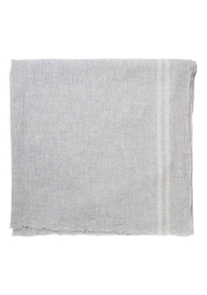 Comme Des Garçons striped scarf - Grey