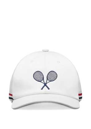 Thom Browne embroidery cap - White