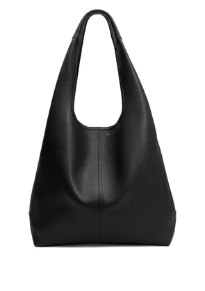 AMI Paris Etienne leather shoulder bag - Black