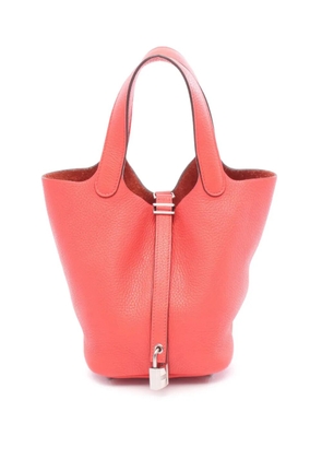 Hermès Pre-Owned 2018 Clemence Picotin Lock 18 handbag - Red