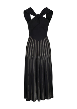 ZIMMERMANN Rebellion knitted midi dress - Black