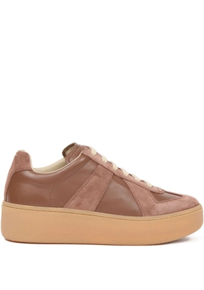 Maison Margiela Replica wedge sneakers - Brown