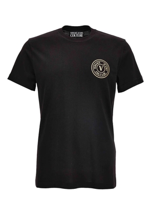 Versace Jeans Couture logo-plaque t-shirt - Black