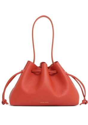 Mansur Gavriel drawstring pouchette tote bag - Orange
